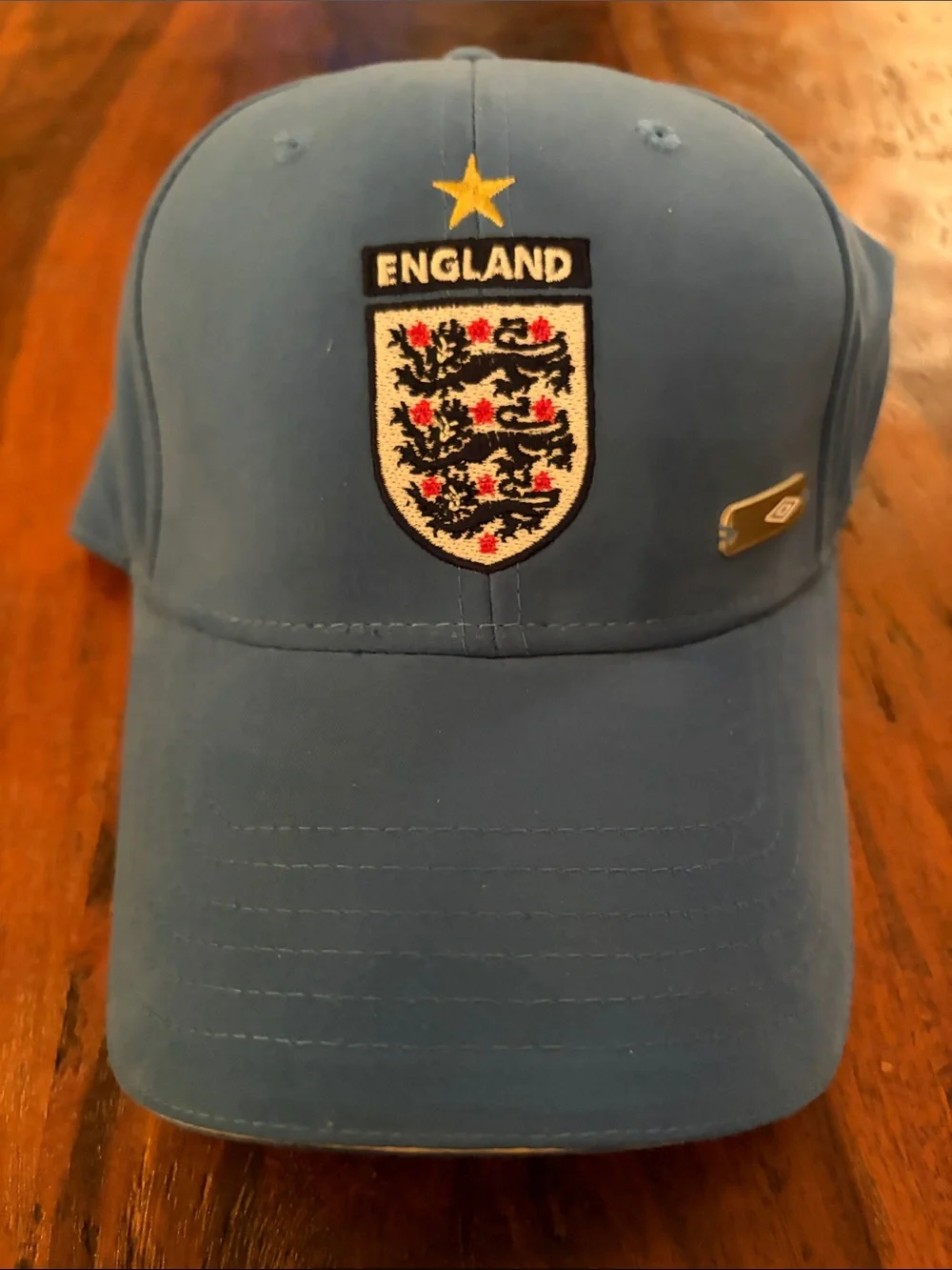 Vintage Umbo England Crest Blue Baseball Cap